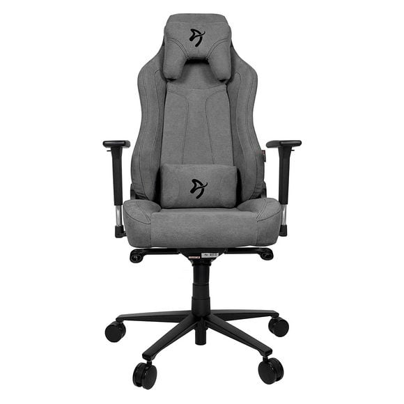 Arozzi Vernazza Soft Fabric Gaming Chair Ash Gray