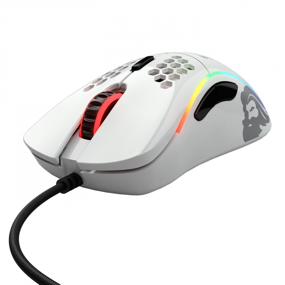 Glorious Mouse:Model D- Glossy Wired Wht