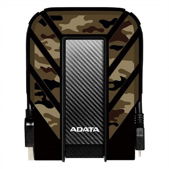 ADATA HD710M Pro 2TB USB 3.1 Rugged Waterproof, Dustproof, Shockproof External Hard Drive, Camouflage
