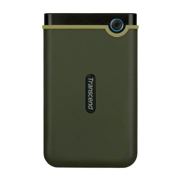 Transcend StoreJet 25M3 2TB USB 3.2 Gen 1 Portable Hard Drive Military Green