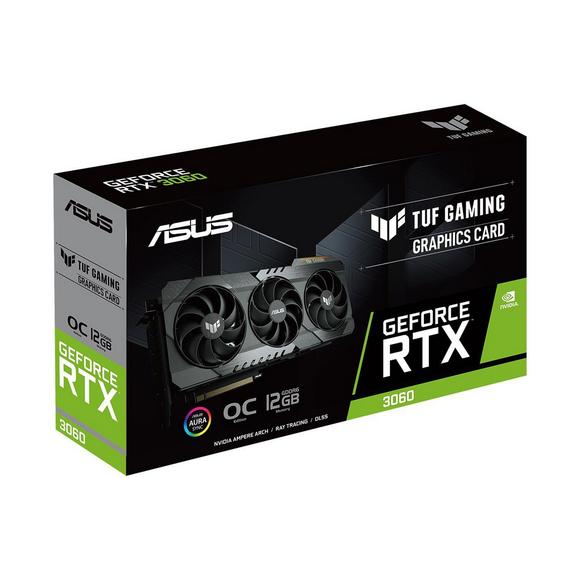 ASUS TUF Gaming GeForce RTX 3060 OC 12GB GDDR6 PCI Express 4.0 Video Card (Used)