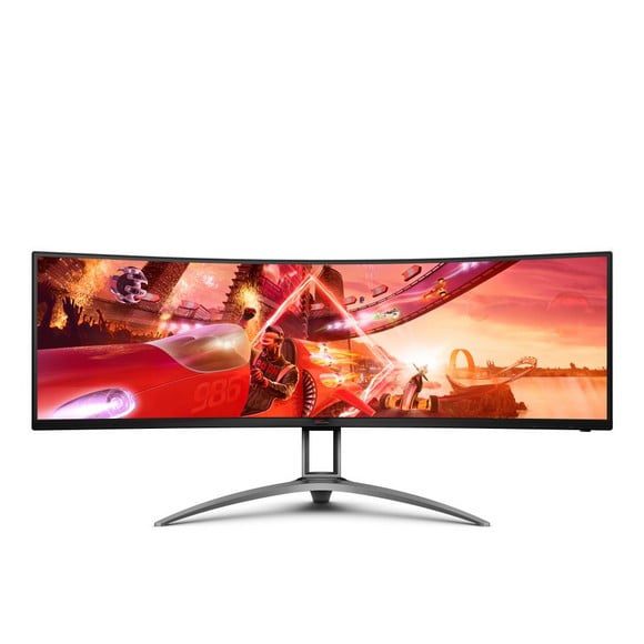 AOC AG493UCX2 super ultra-wide 49″ display is an amazing 5120 pixels wide 2K monitors 120Hz 1ms