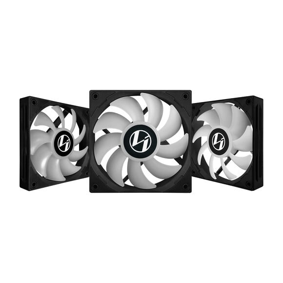 Lian Li Fans:St120 3X Blk