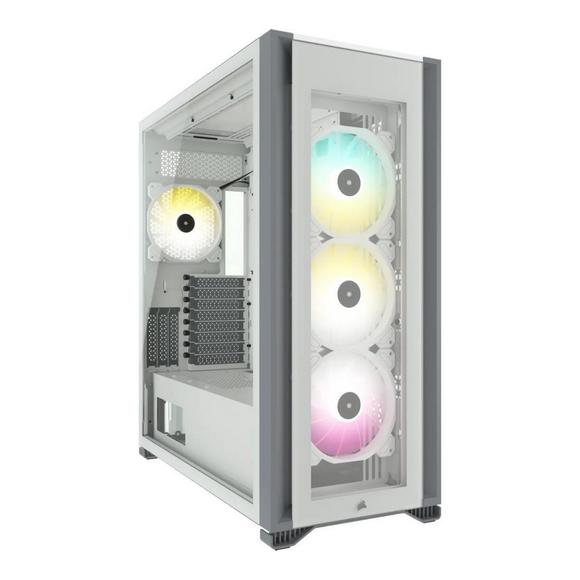Corsair iCUE 7000X RGB Tempered Glass Full-Tower ATX PC Case White