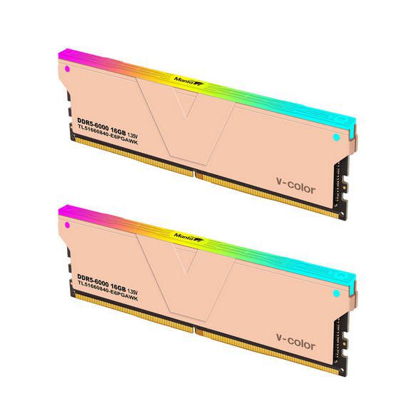 V Color Rams:32Gb Dual Cl 40 6000Mhz GOLD 