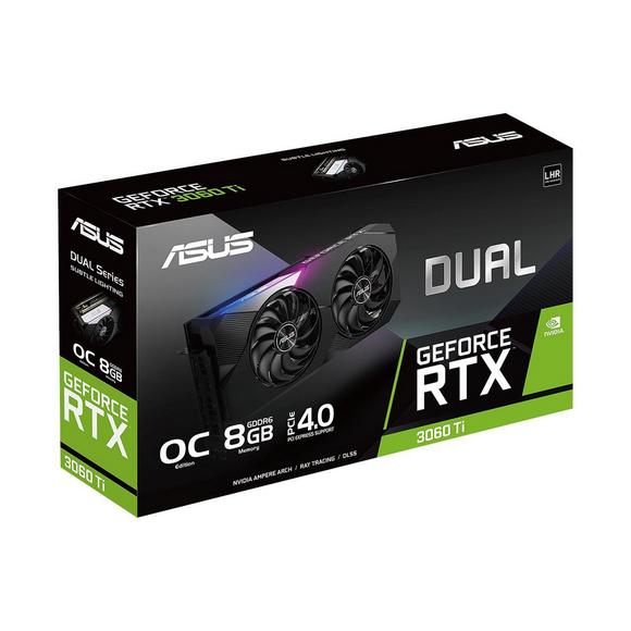 ASUS Dual GeForce RTX 3060Ti 8GB GDDR6 PCI Express 4.0 x16 Video Card