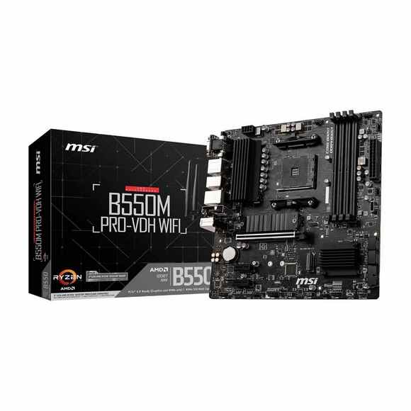 Msi Motherboard:Pro B550M Pro-Vdh Wifi