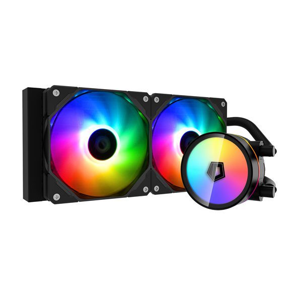 Id Cooling Liquid Coolers:Zoomflow 360Xt V2 Black
