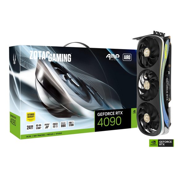 Zotac Graphic Card:4090 Amp Extreme Airo Air