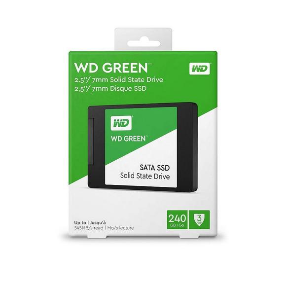 WD Green 2.5″ 240GB SATA III Internal Solid State Drive