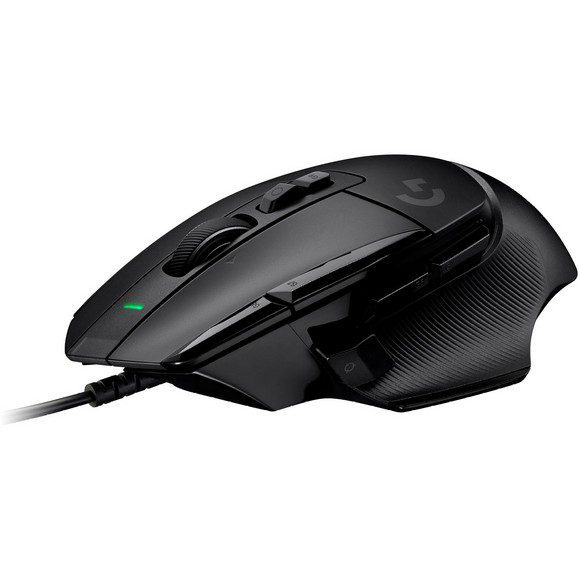 Logitech G502 X Wired Hyper-Fast Scroll Gaming Mouse with HERO 25K Sensor – Black 910-006140