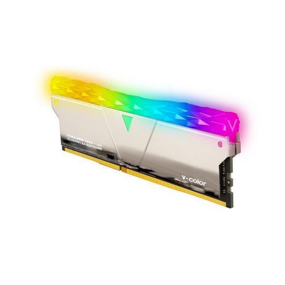 V COLOR RAMS : 16GB 3200MHZ DDR4 SINGLE CL16 (SILVER)