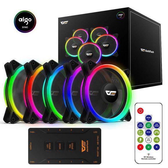 Darkflash Fans:Aigo Dr12 Pro 5-In-1