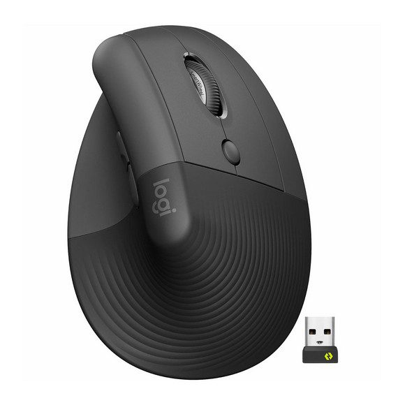 Logitech Mouse:Lift Vertical Graphite