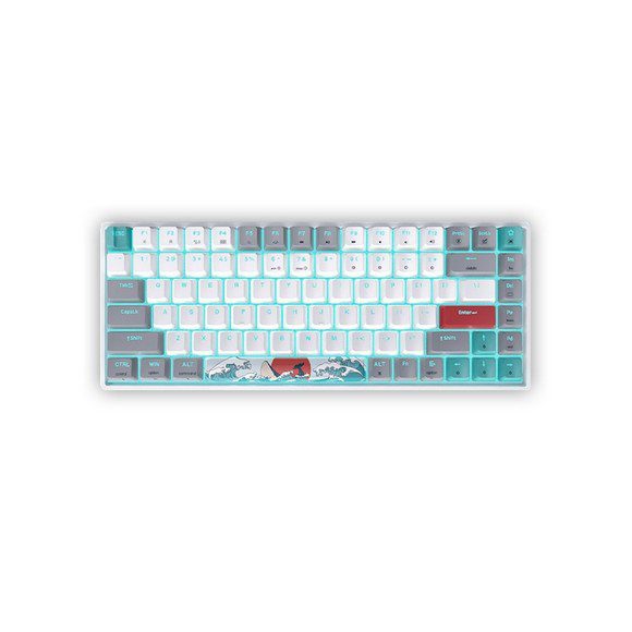 Skyloong Keyboard:Sk84S Coral Sea Red Switches