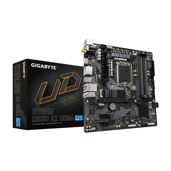 Gigabyte Motherboard:B760M Ds3H Ax Ddr4