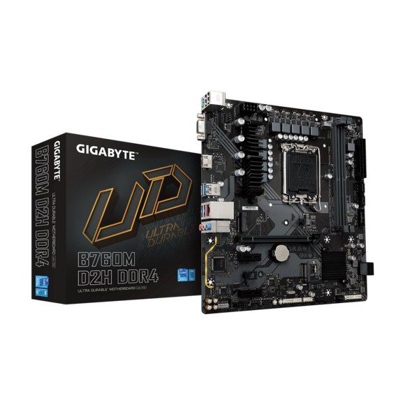 Gigabyte Motherboard:B760M D2H Ddr4