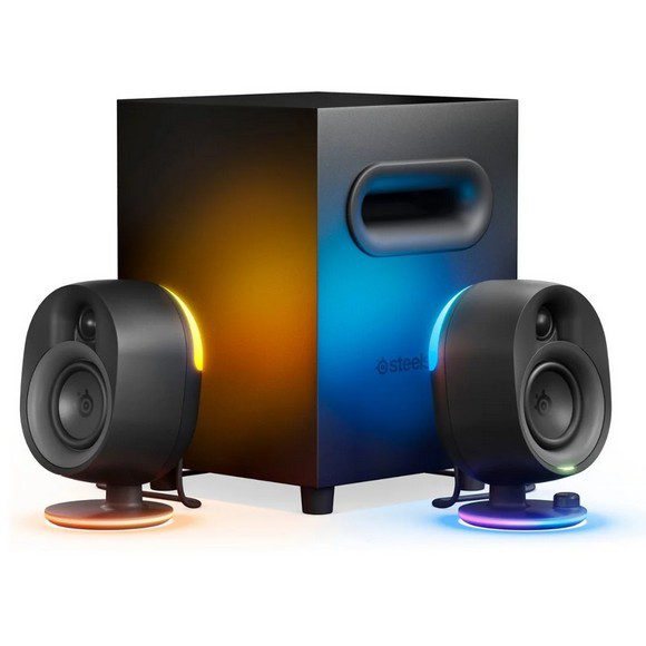 Steelseries Speaker:Arena 7 Illuminated 2.1 Speaker