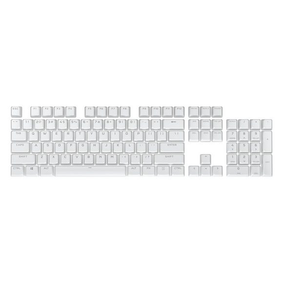 Corsair Keycaps:Pbt Double-Shot Pro Wht