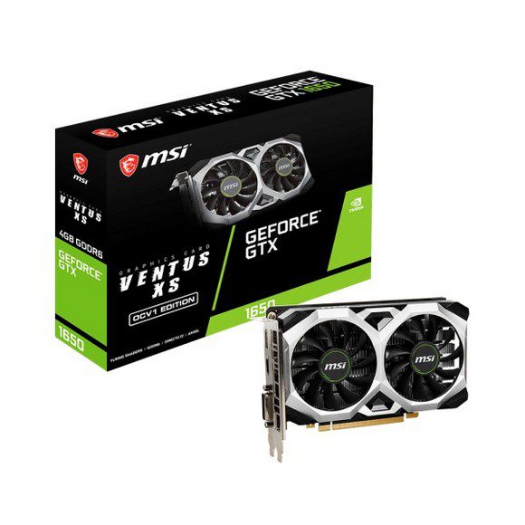 Msi Graphic Card:1650 Ventus Xs 4G Oc