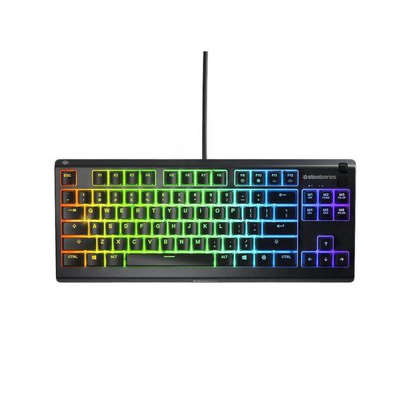 SteelSeries Apex 3 TKL Wired Membrane Gaming Keyboard- Black