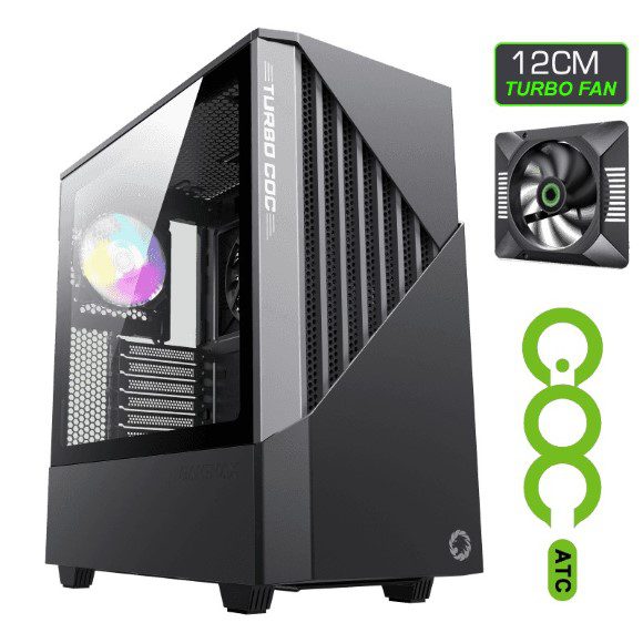 Gamemax Casing:Conctac Blk
