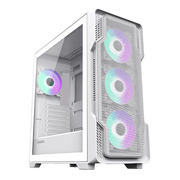 Gamemax Casing:Siege E-Atx Mid-Tower Wh