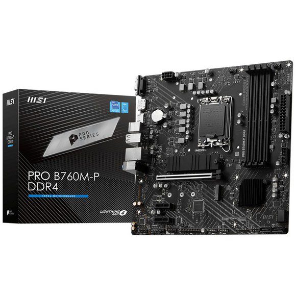 MSI PRO B760M-P DD4 LGA 1700 Motherboard