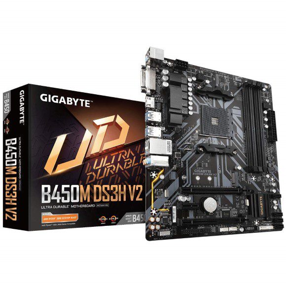 Gigabyte Motherboard:B450M Ds3H V2