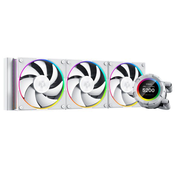 ID-COOLING SL360 Space LCD Cooler White USED
