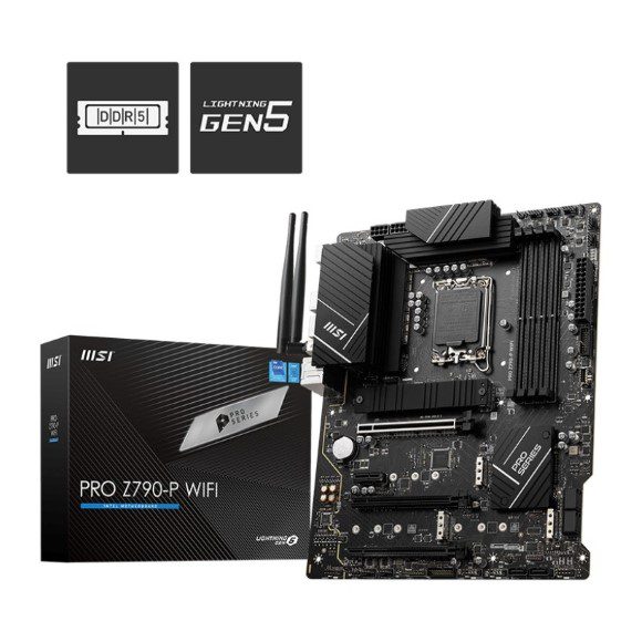 Msi Motherboard:Pro Z790-P WIFI Ddr5