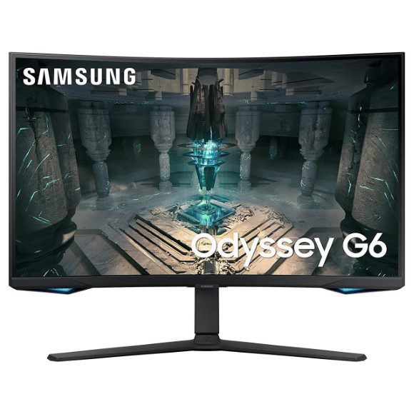 Samsung 32 Monitor:G6 32Inch Ls32Bg650EMX QHD 240HZ
