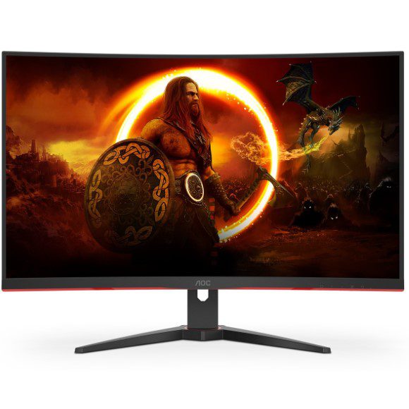 AOC C32G2ZE 32″ (31.5″ Viewable) 240 Hz VA FHD FreeSync Premium Gaming Monitor