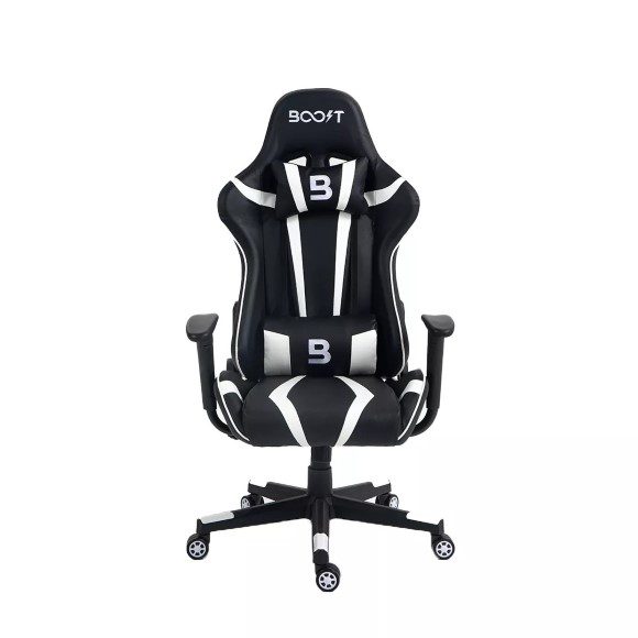 Boost Chairs:Impulse Gaming Chair  Blk/Wh