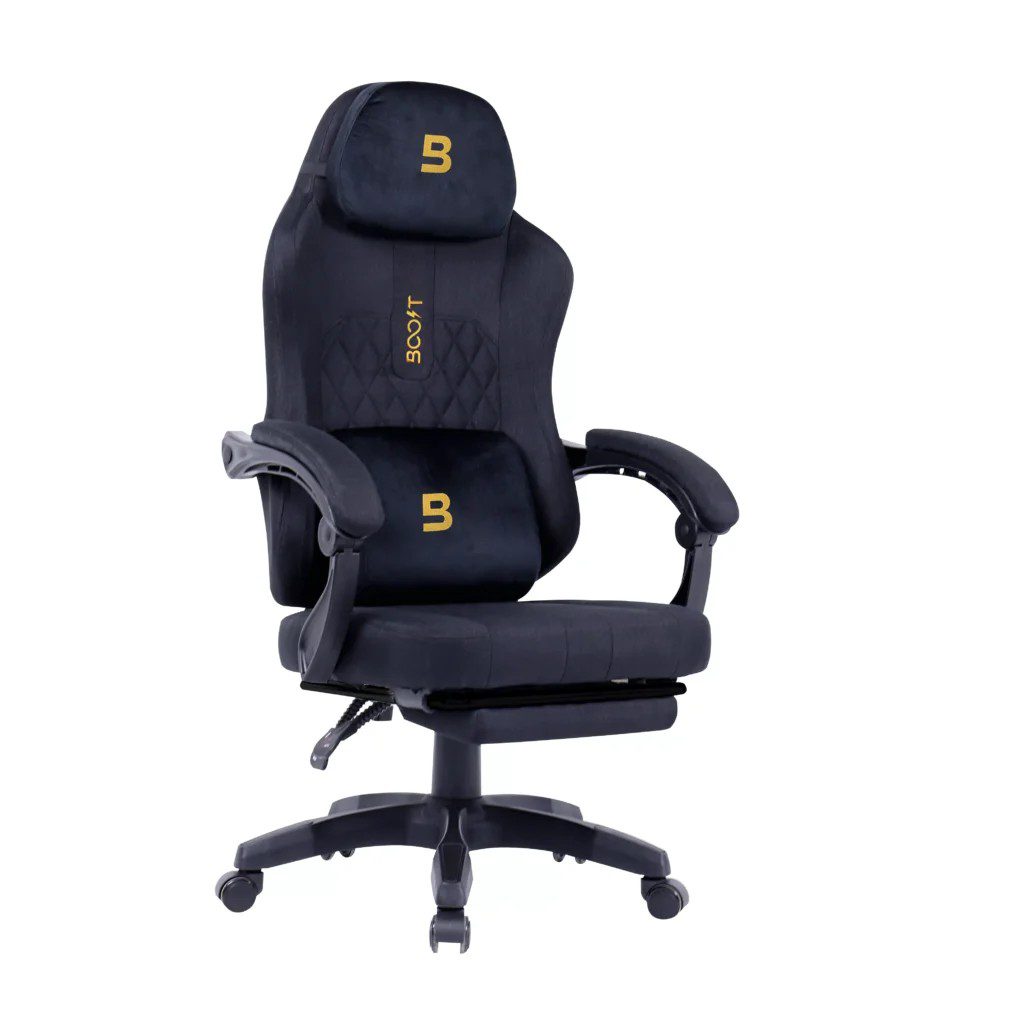 Boost Chairs:Surge Pro With Footrest Blk