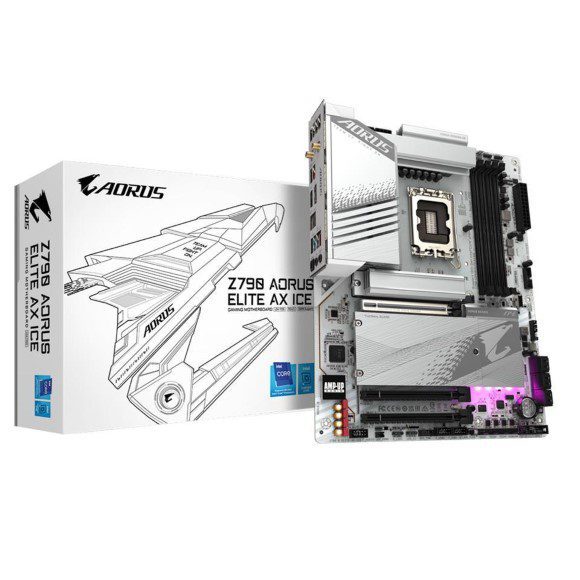 Gigabyte Motherboard:Z790 Aorus Elite Ax Ice White
