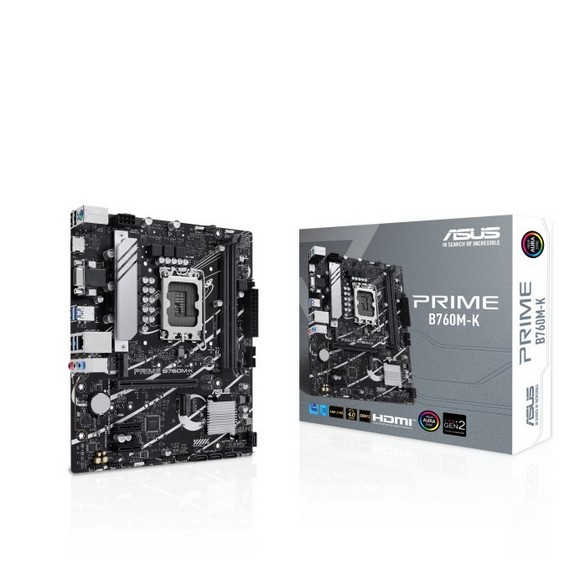 Asus Motherboard:B760M-K D5,