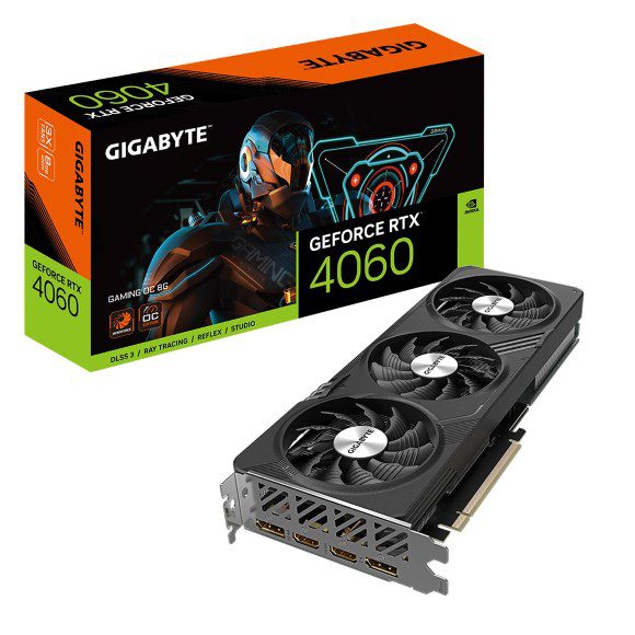 GIGABYTE 4060 8GB GAMING OC