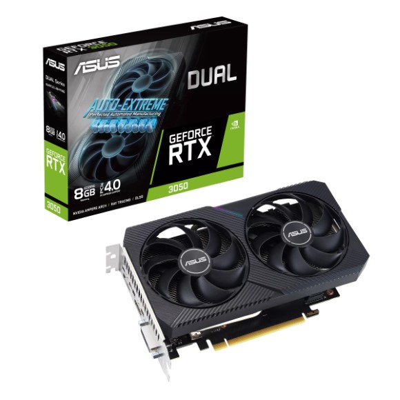 Asus Graphic Card:Dual Rtx 3050 V2 8Gb