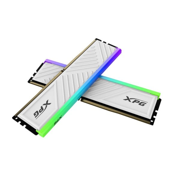 XPG Spectrix D35G RGB 32GB (2x16GB) 3200MHz CL16 DDR4 DRAM Desktop Memory White