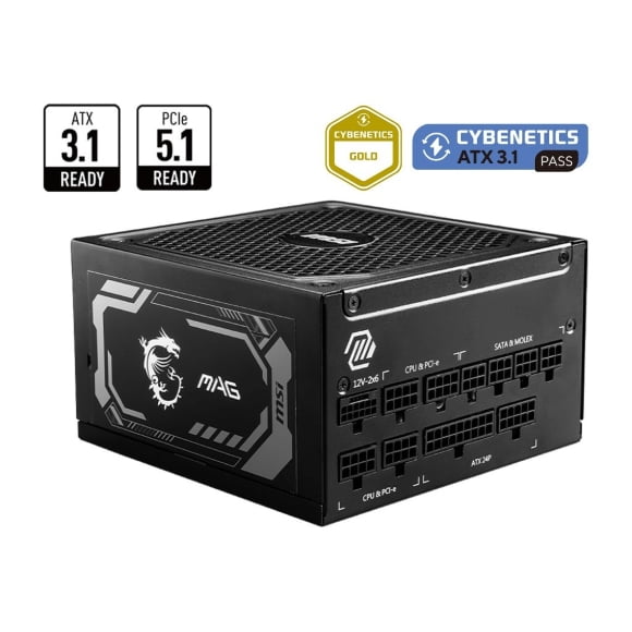 Msi Power Supply:Mag A1250Gl