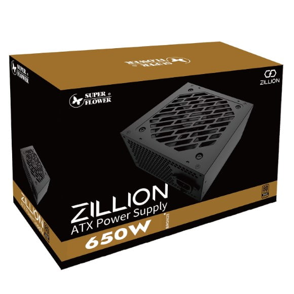 Super Flower  Power Supply:Zillion 650W