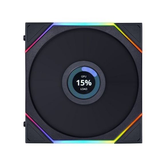 Lian Li Fans:Tl Lcd120 Single Bk