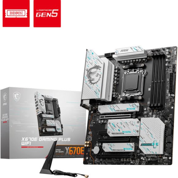 Msi Motherboard:X670E Gaming Plus Wifi