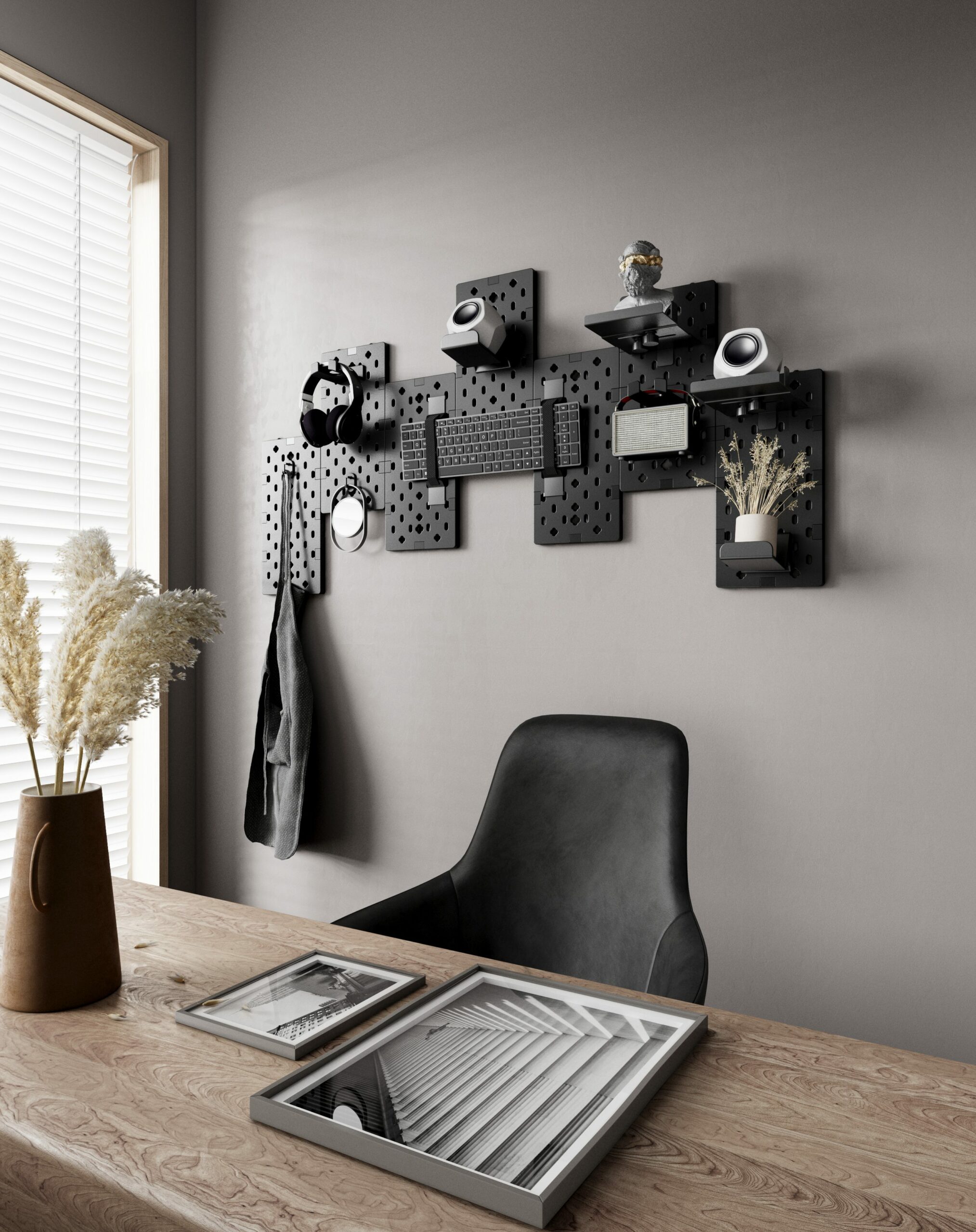 Mxg Pegboard:Pegboard Pb-07 Black