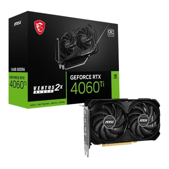 Msi Graphic Card:Ventus 4060Ti 2X Oc