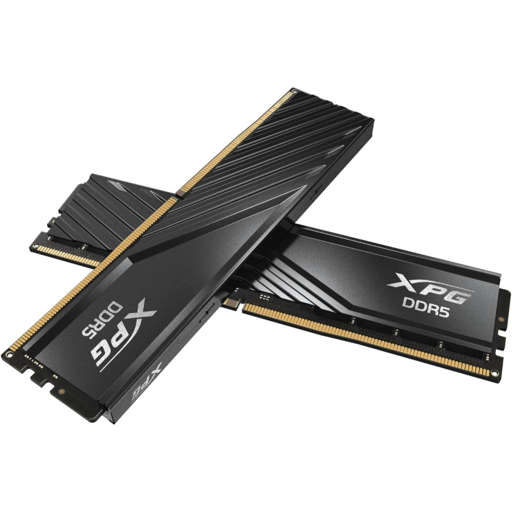 XPG Lancer Blade DDR5 6000MHz CL30 64GB (2x32GB) PC5-48000 RAM 288-Pins UDIMM Desktop Memory Kit (Black)