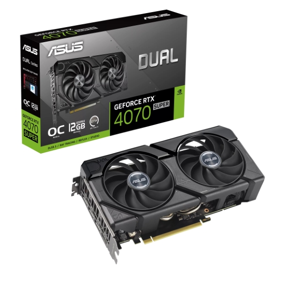 Asus Graphic Card:Rtx Dual 4070 Super Oc 12Gb