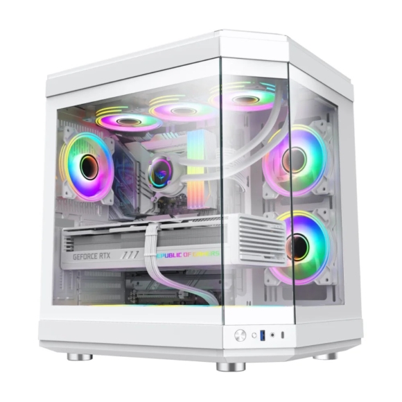 Gamemax Casing:Hype Premium Mid-Tower  Wh