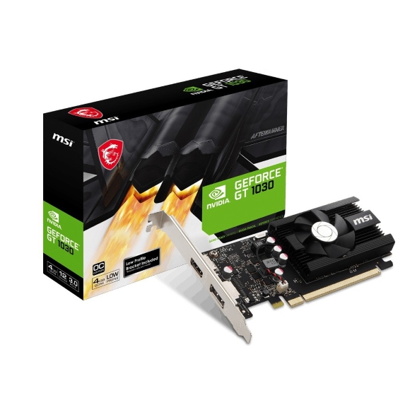 MSI GeForce GT 1030 4GB D4 LP OC Graphics Cards